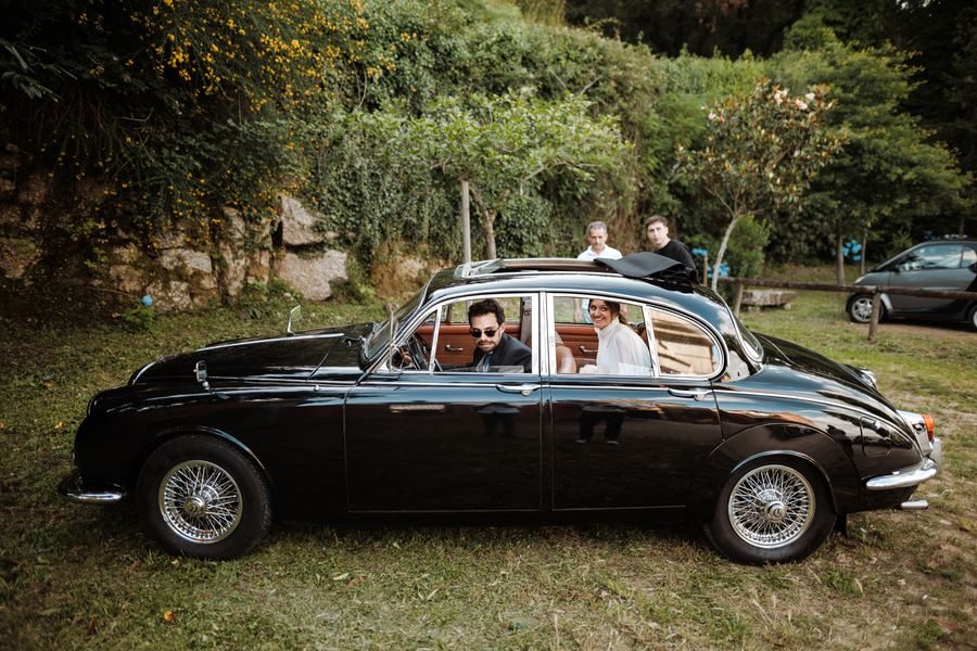 Jaguar Mark 2 antes da chegada à Casa de Sezim