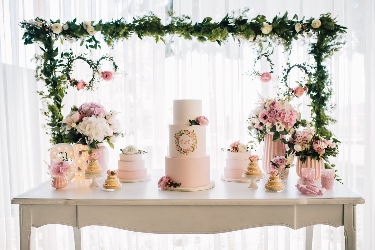 Caetana e Constança · mesa de doces