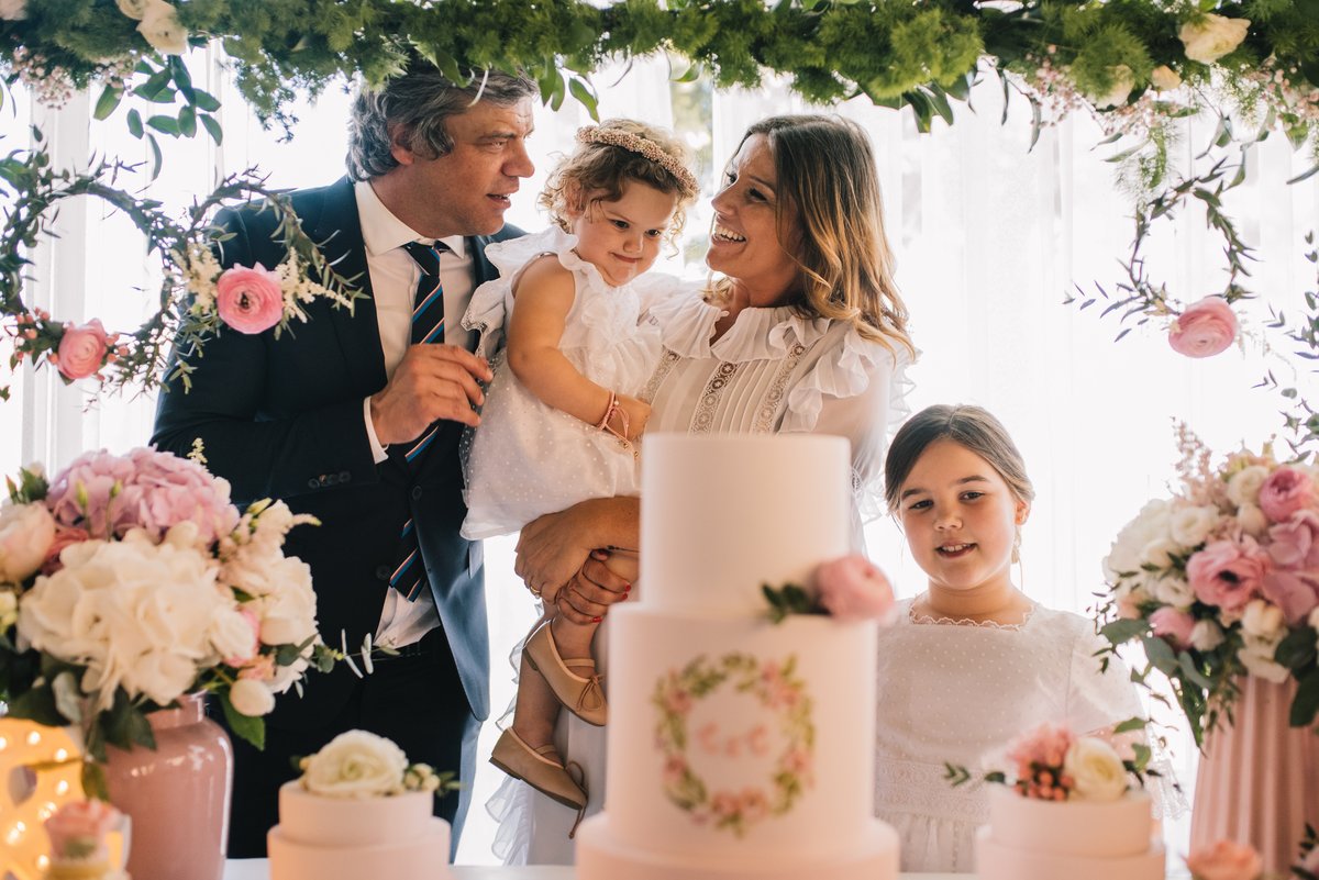 Caetana e Constança · família
